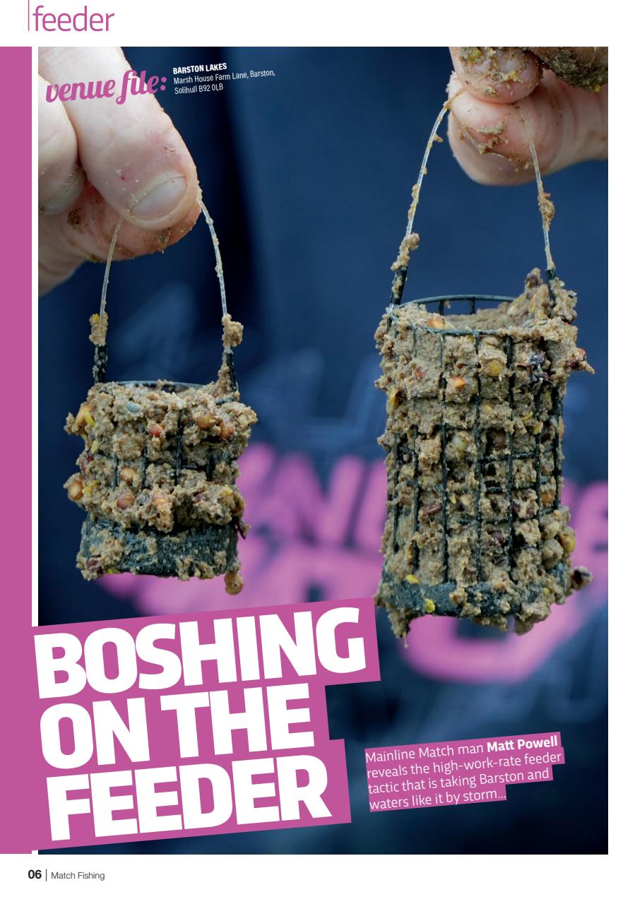 Match Fishing Preview Pages