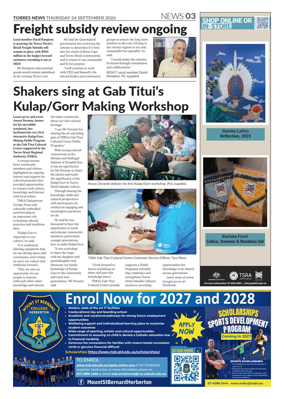 Torres News Preview Pages
