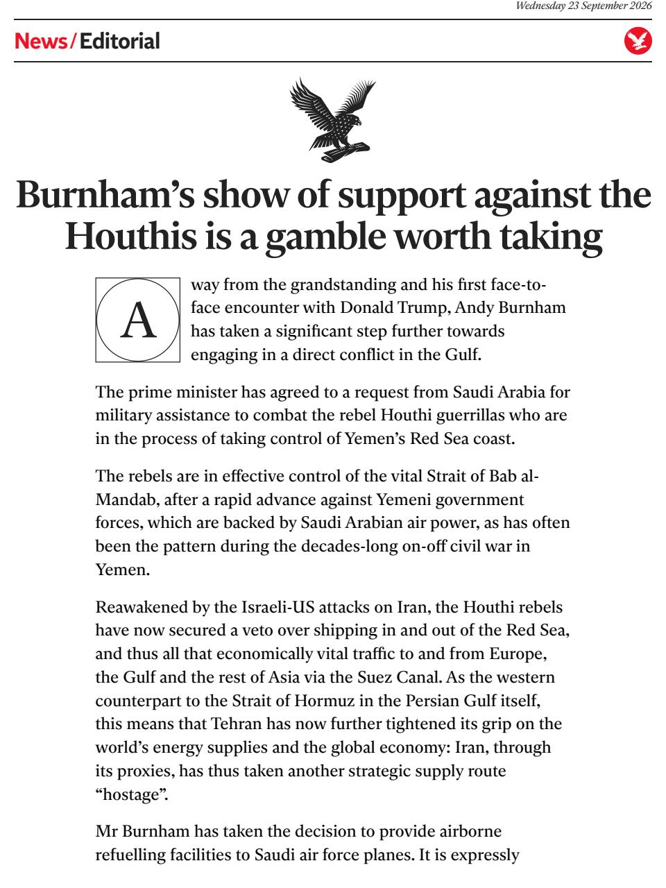 The Independent Daily Edition Newspaper Preview Pages