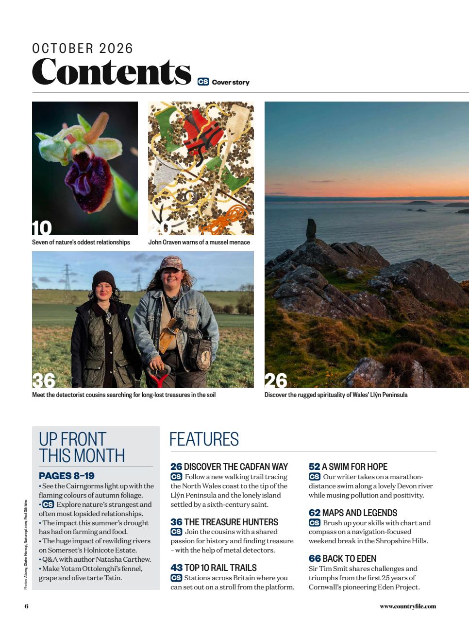 BBC Countryfile Magazine Preview Pages