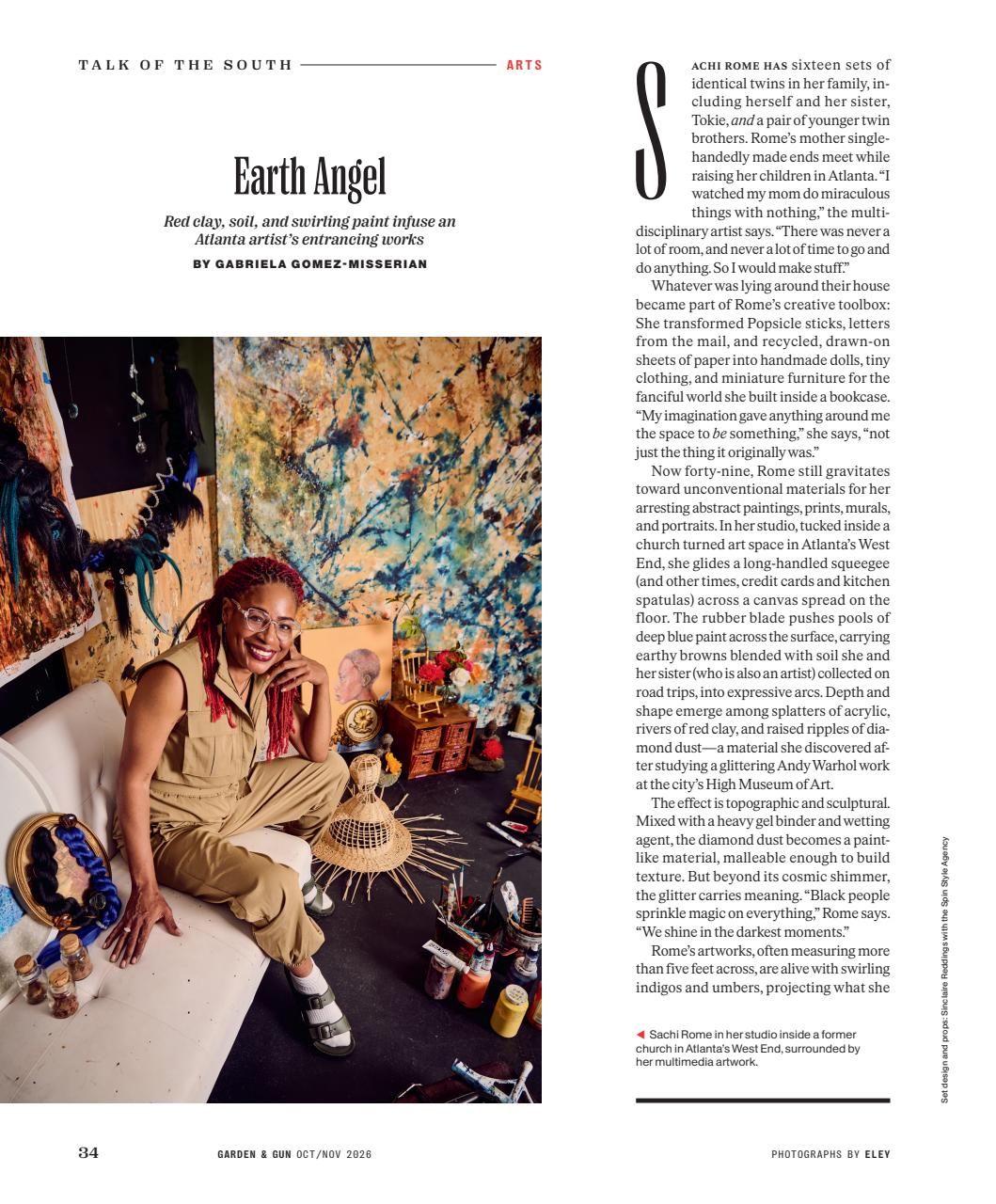 Garden and Gun Magazine Preview Pages