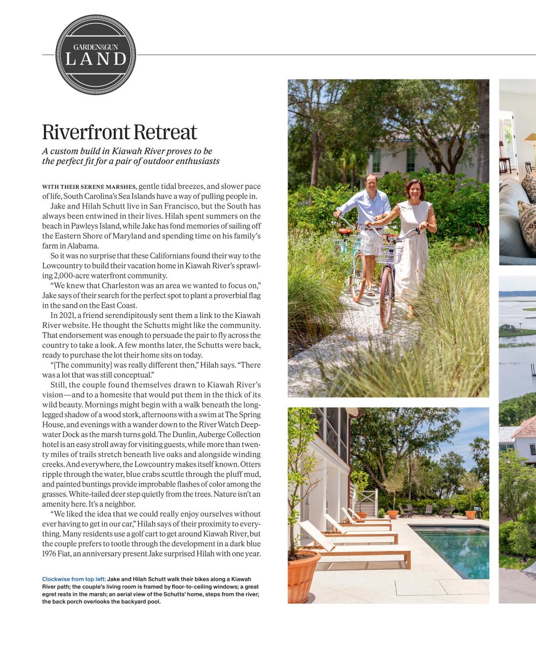 Garden and Gun Magazine Preview Pages