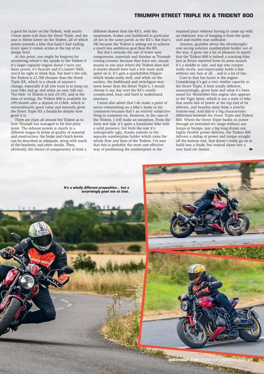 Fast Bikes Preview Pages