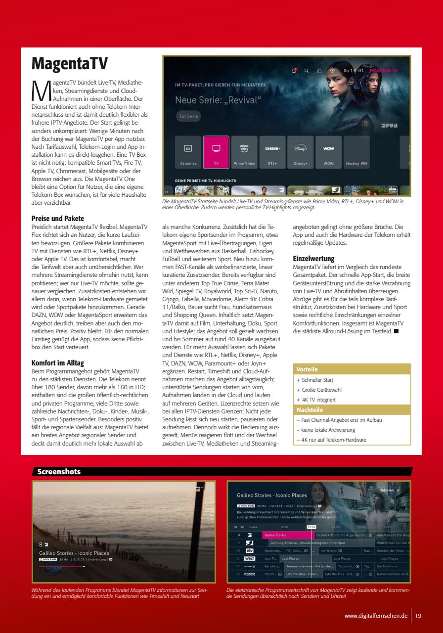 HDTV Preview Pages