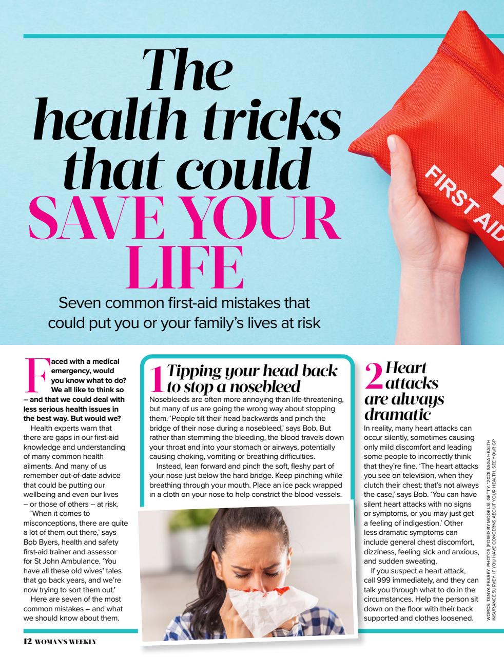 Woman's Weekly Preview Pages