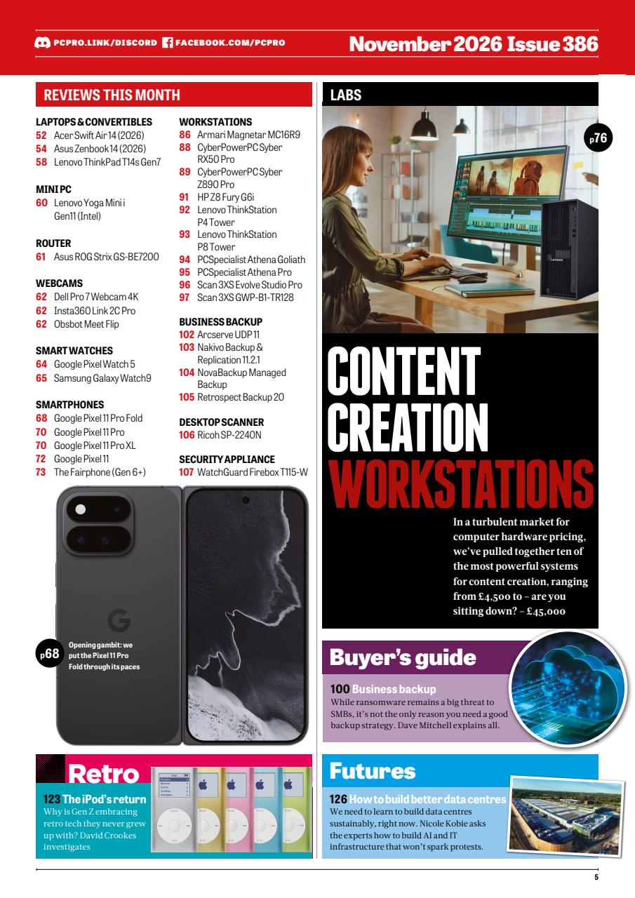 PC Pro Preview Pages