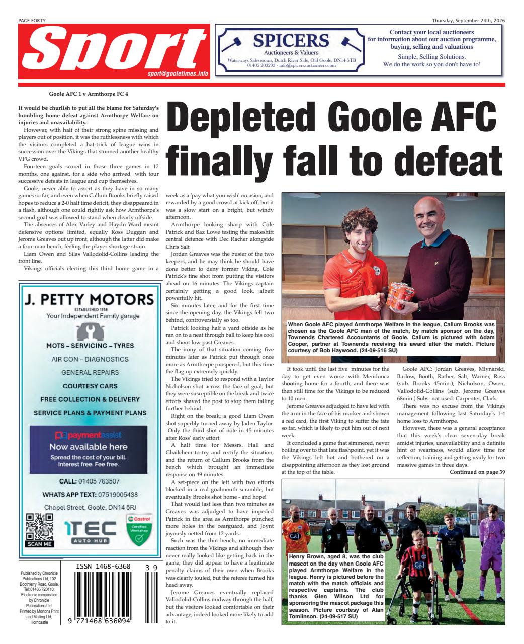 Goole Times Preview Pages