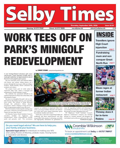 Selby Times issue 