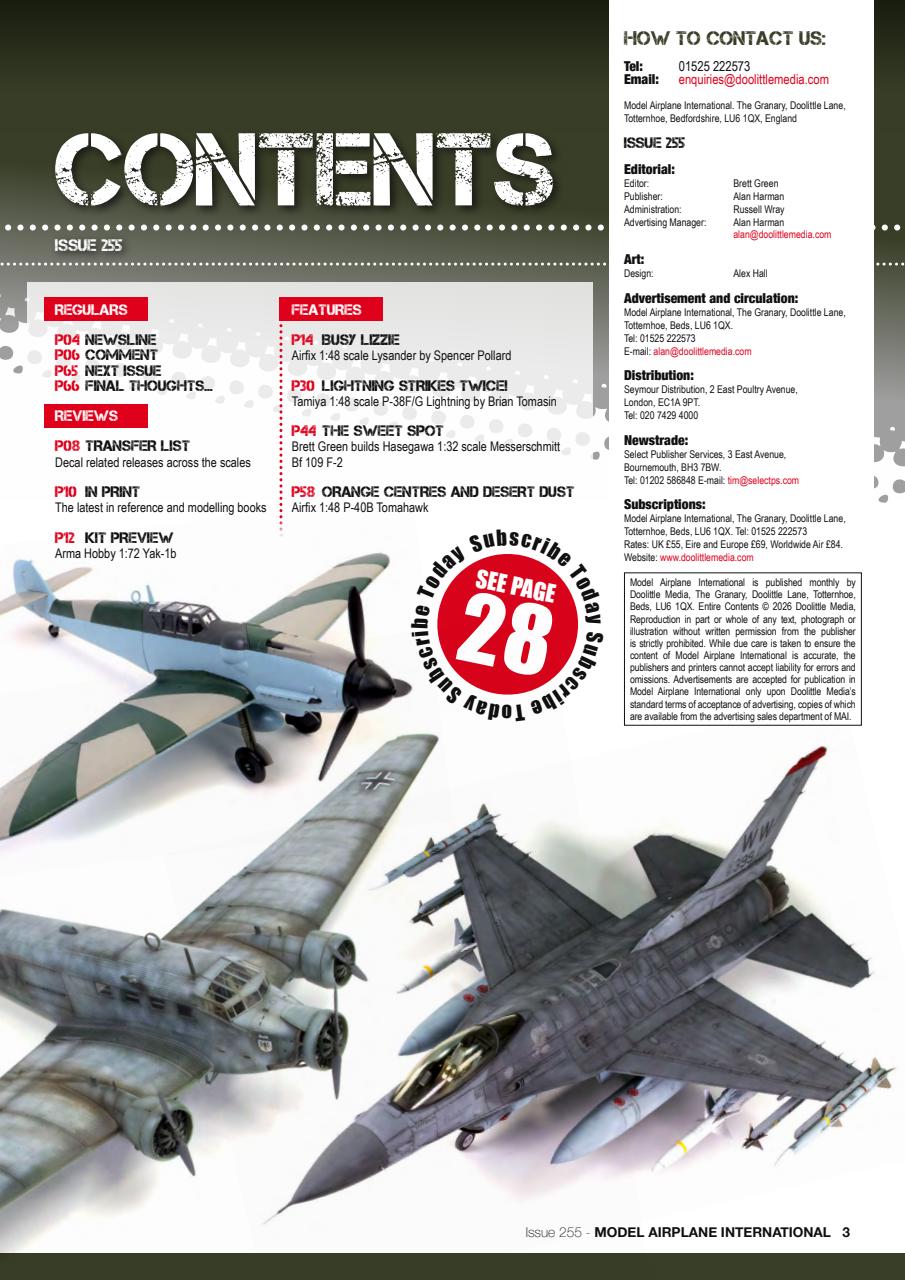Model Airplane International Preview Pages