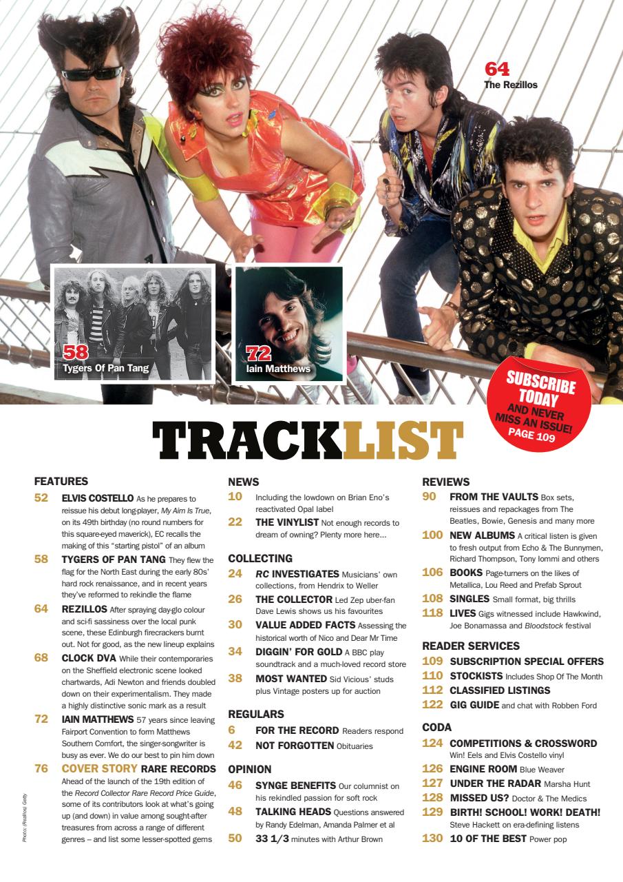 Record Collector Preview Pages