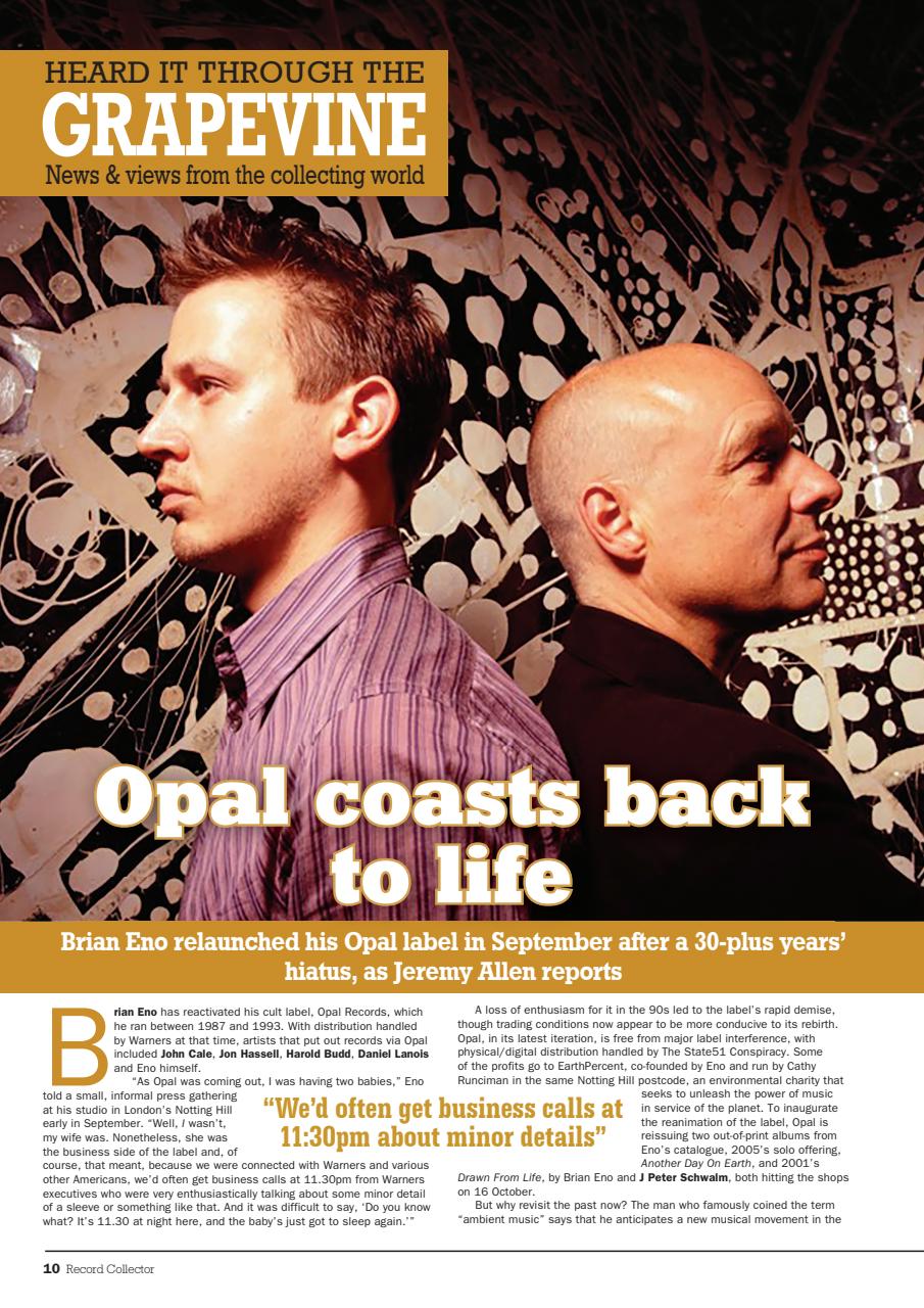 Record Collector Preview Pages