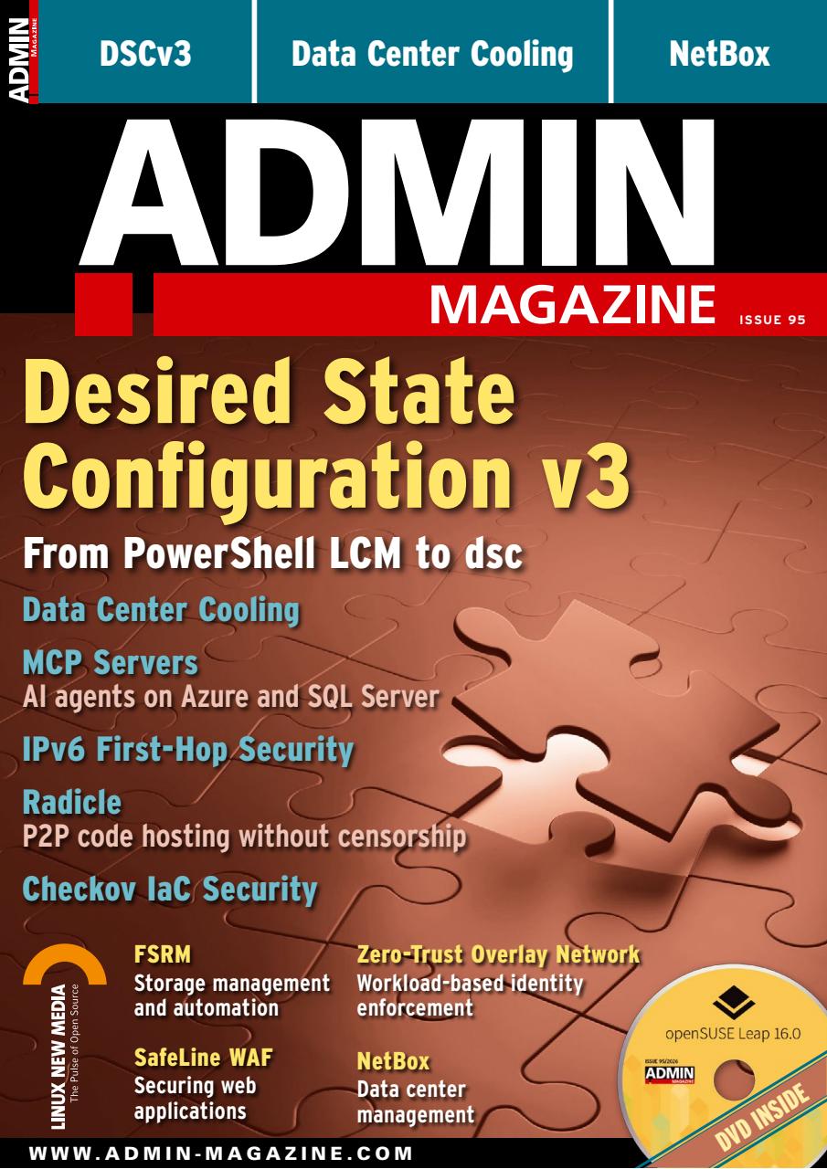 ADMIN Magazine Preview Pages