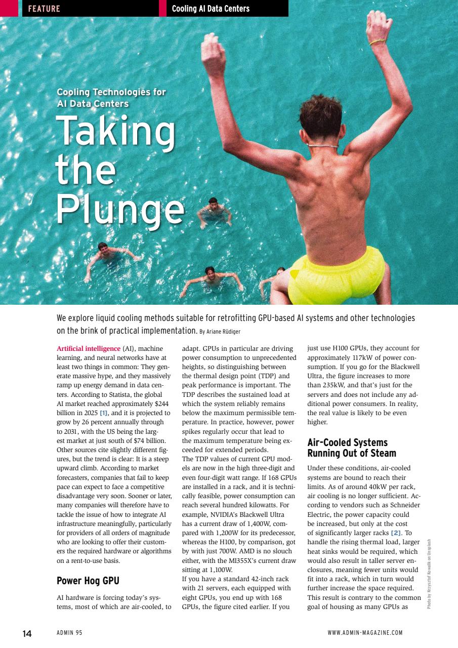 ADMIN Magazine Preview Pages
