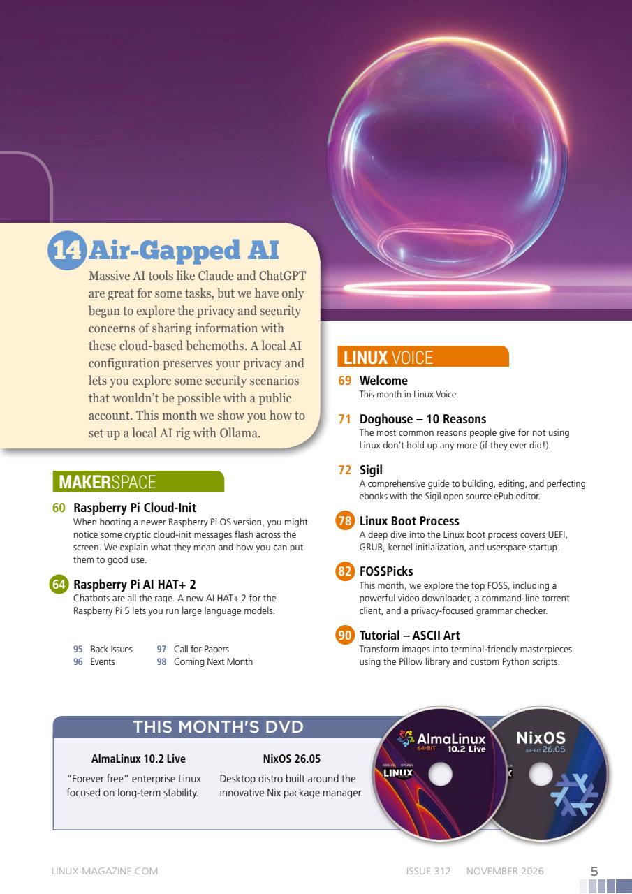 Linux Magazine Preview Pages