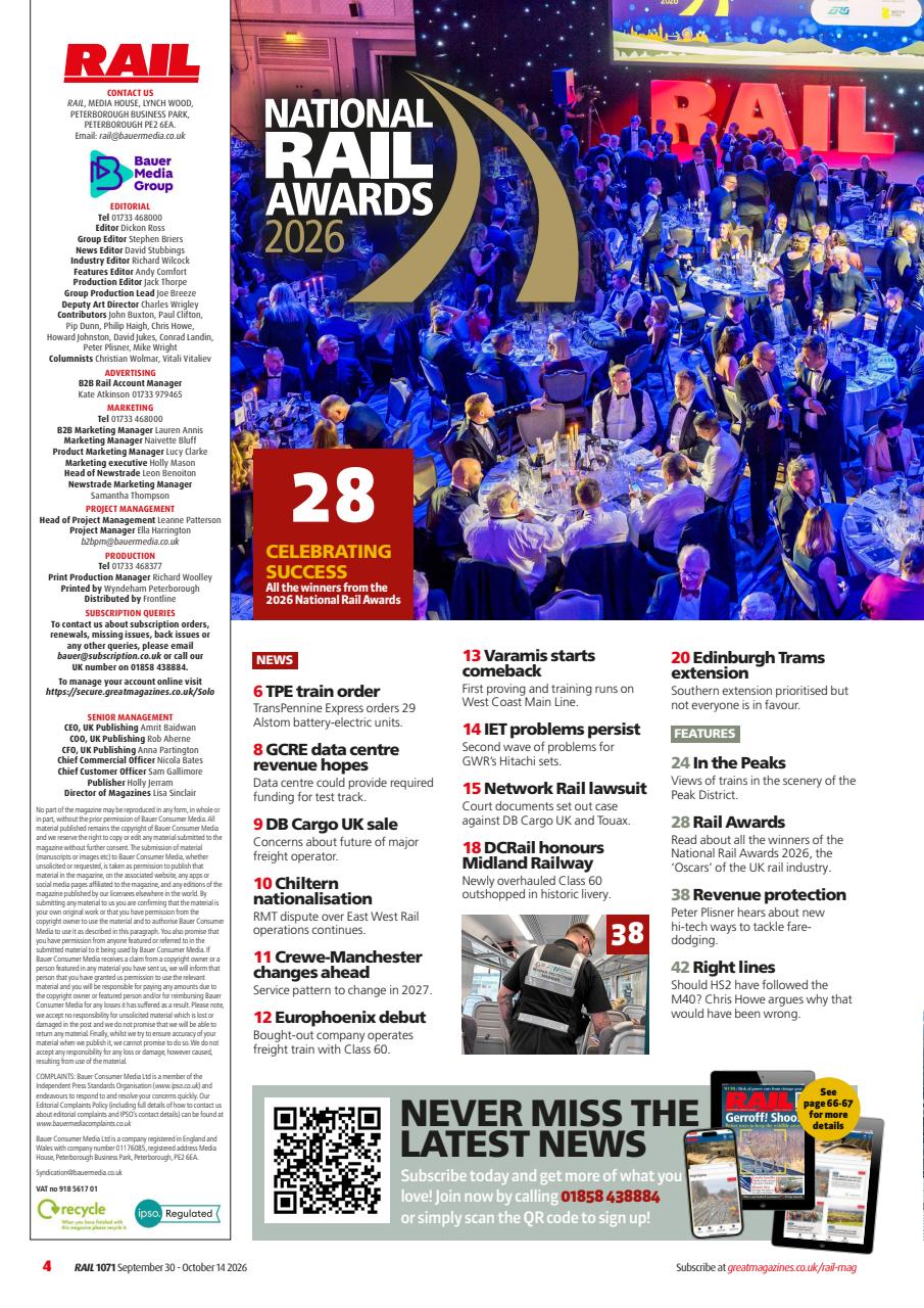 Rail Preview Pages