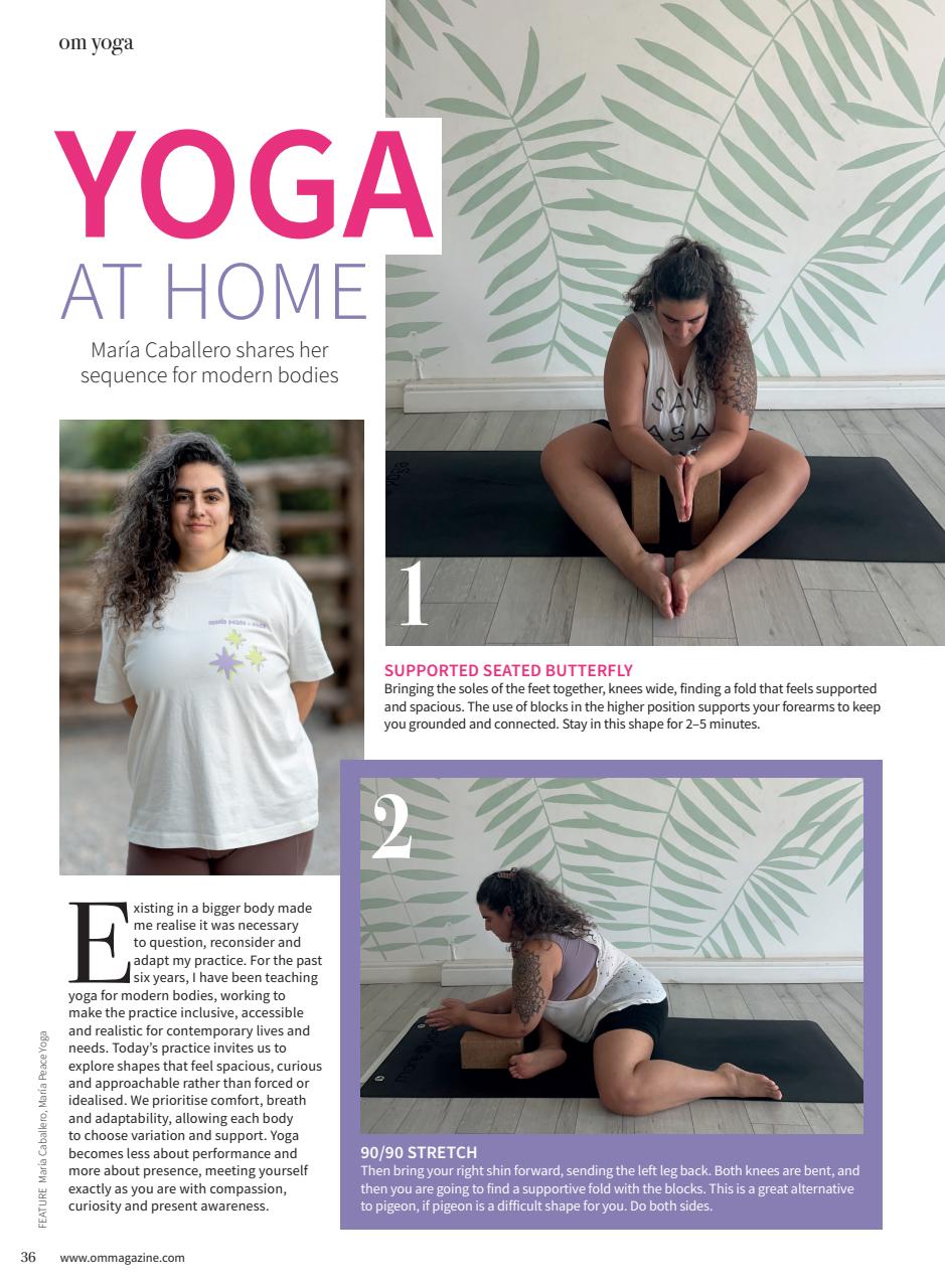 OM Yoga Magazine Preview Pages