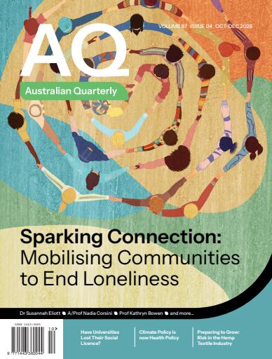 AQ: Australian Quarterly issue 