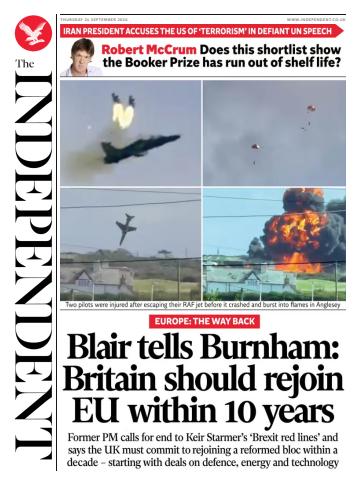 Thursday, 24 September 2026 issue Thursday, 24 September 2026