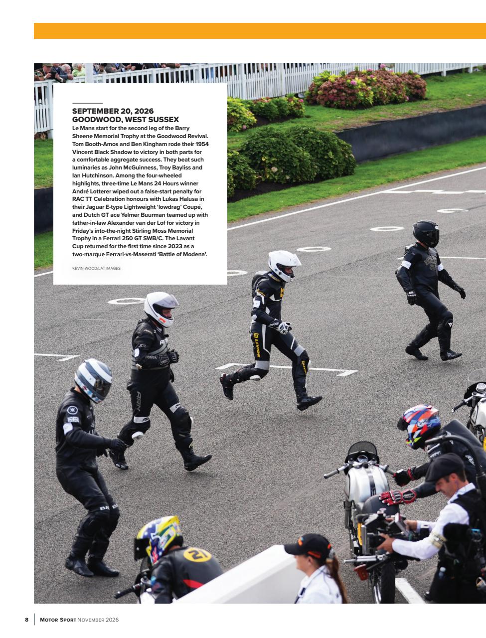 Motor Sport Magazine Preview Pages