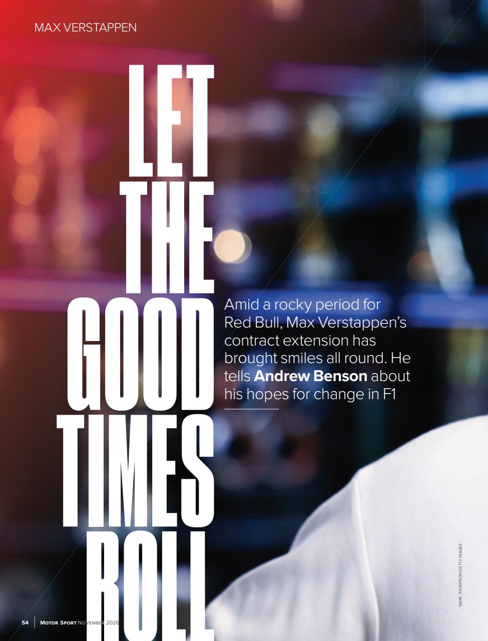 Motor Sport Magazine Preview Pages