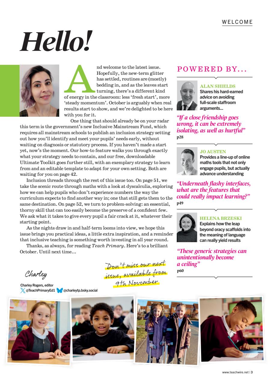 Teach Primary Preview Pages