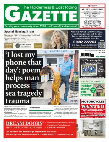 Holderness Gazette September 24, 2026 issue Holderness Gazette September 24, 2026