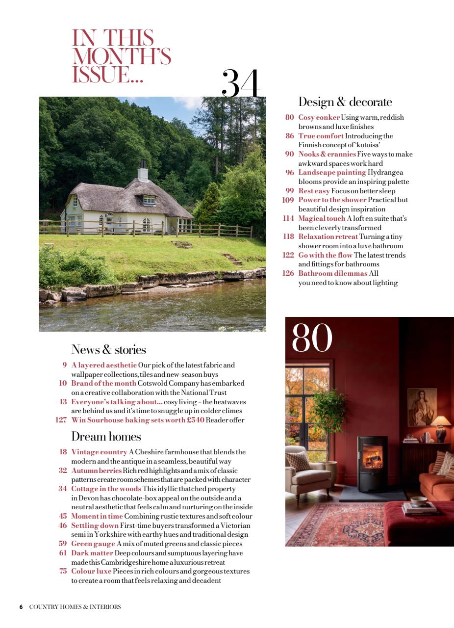 Country Homes & Interiors Preview Pages