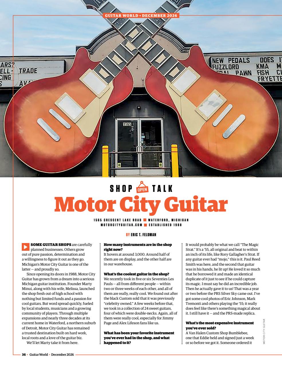 Guitar World Preview Pages