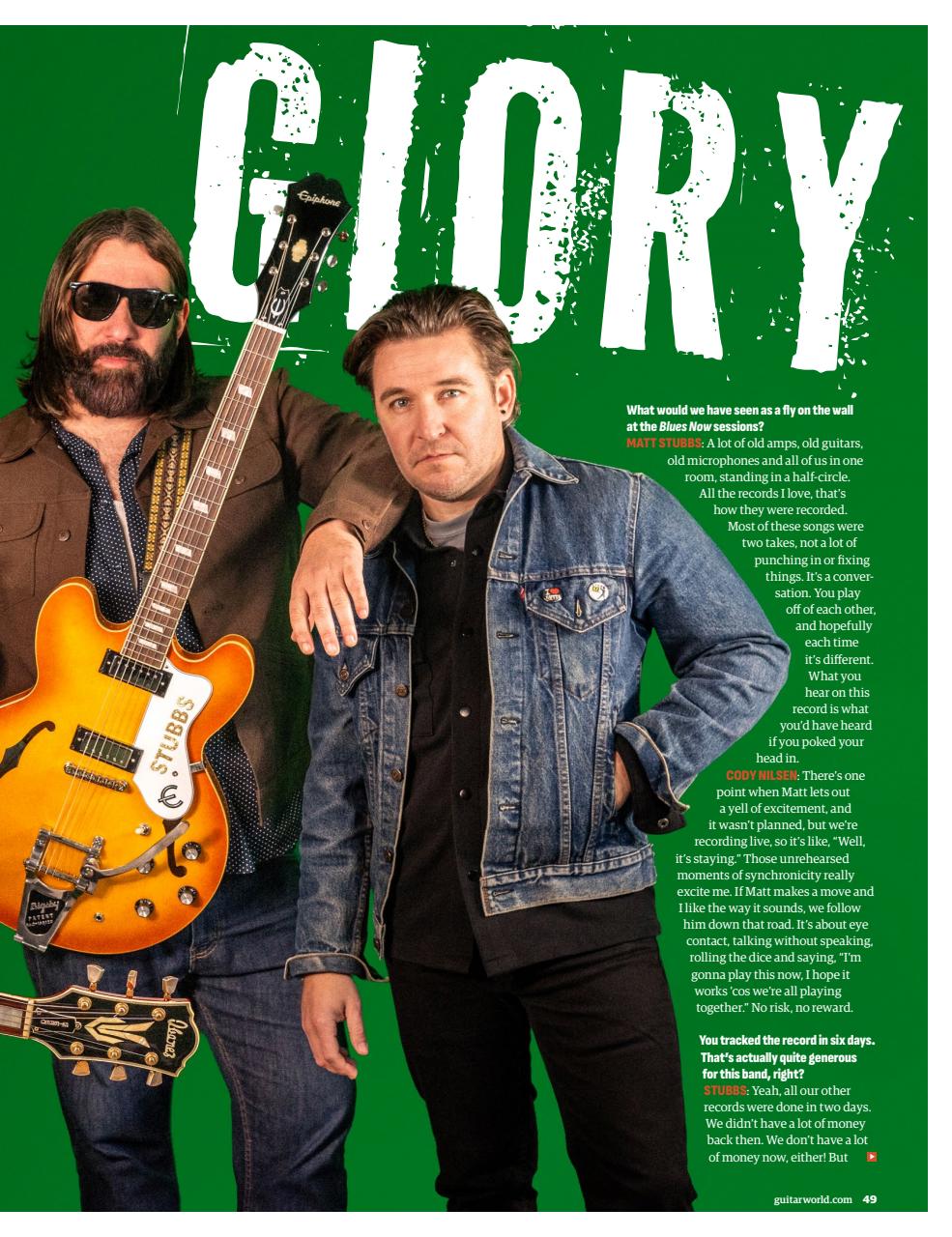 Guitar World Preview Pages