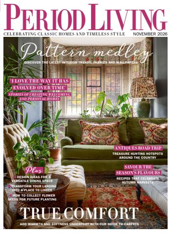 Period Living Magazine issue November 2026