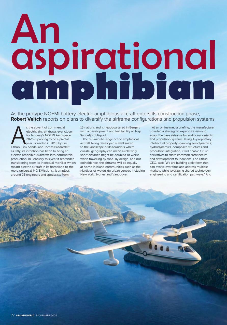 Airliner World Preview Pages