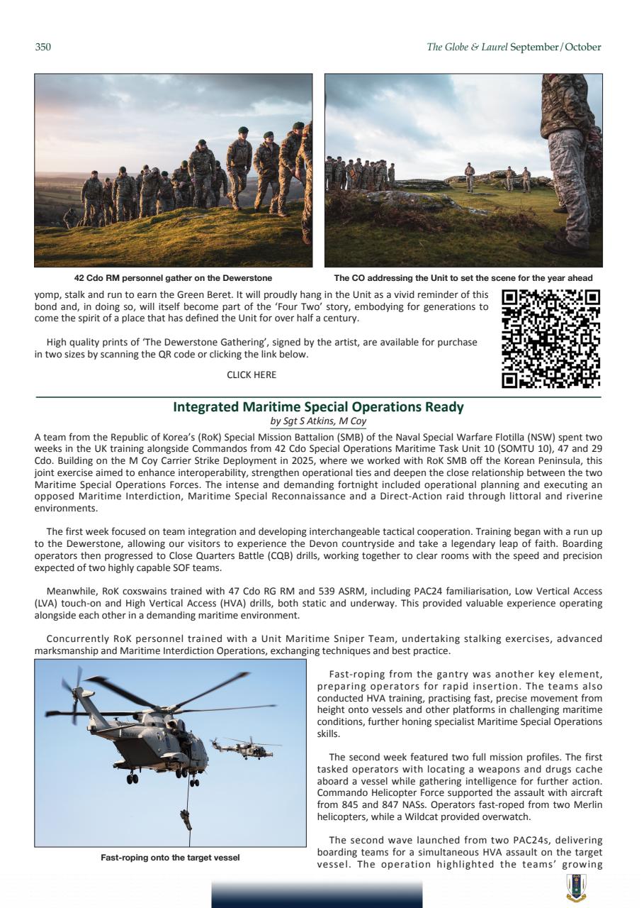 Globe & Laurel Preview Pages