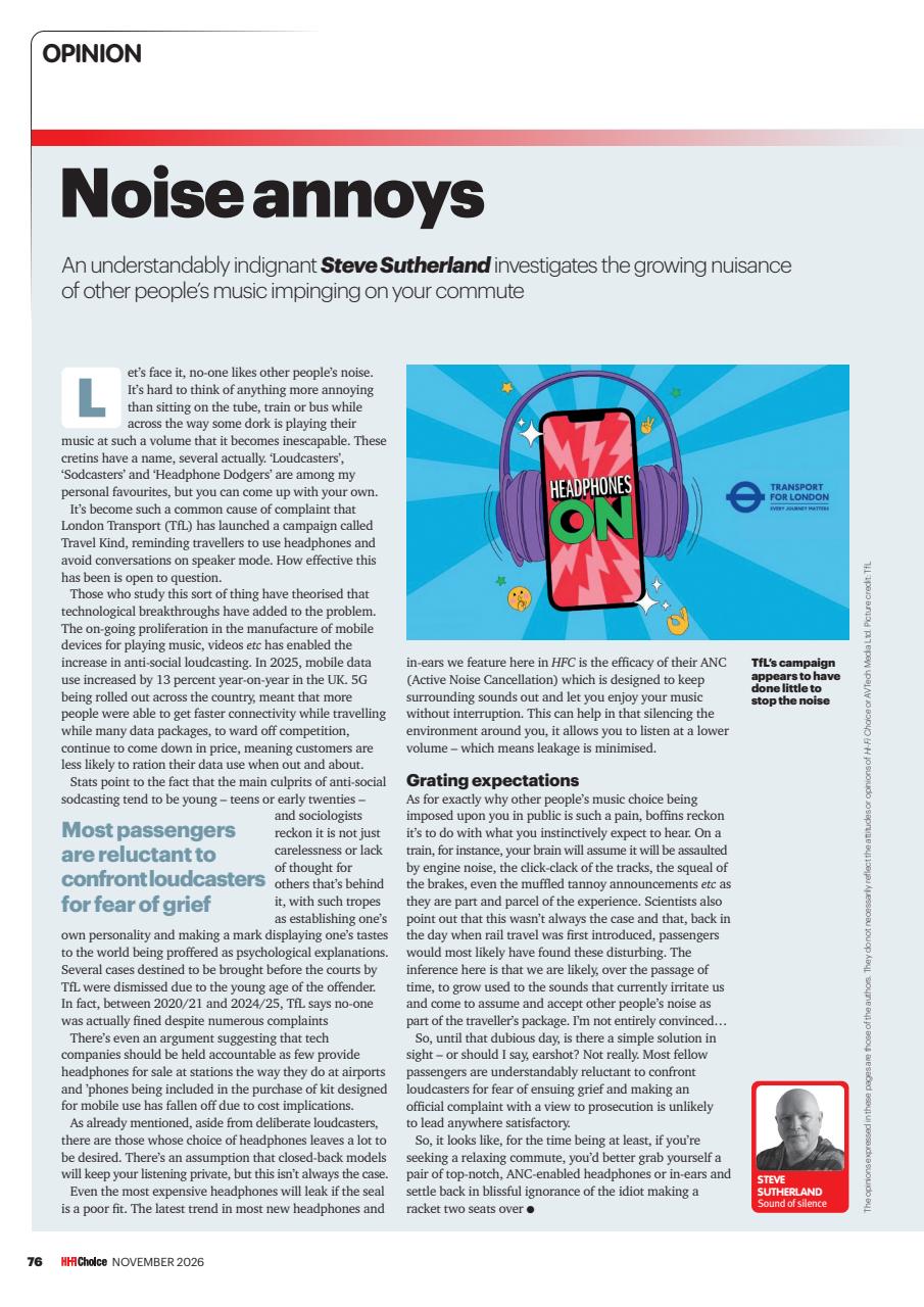 Hi-Fi Choice Preview Pages