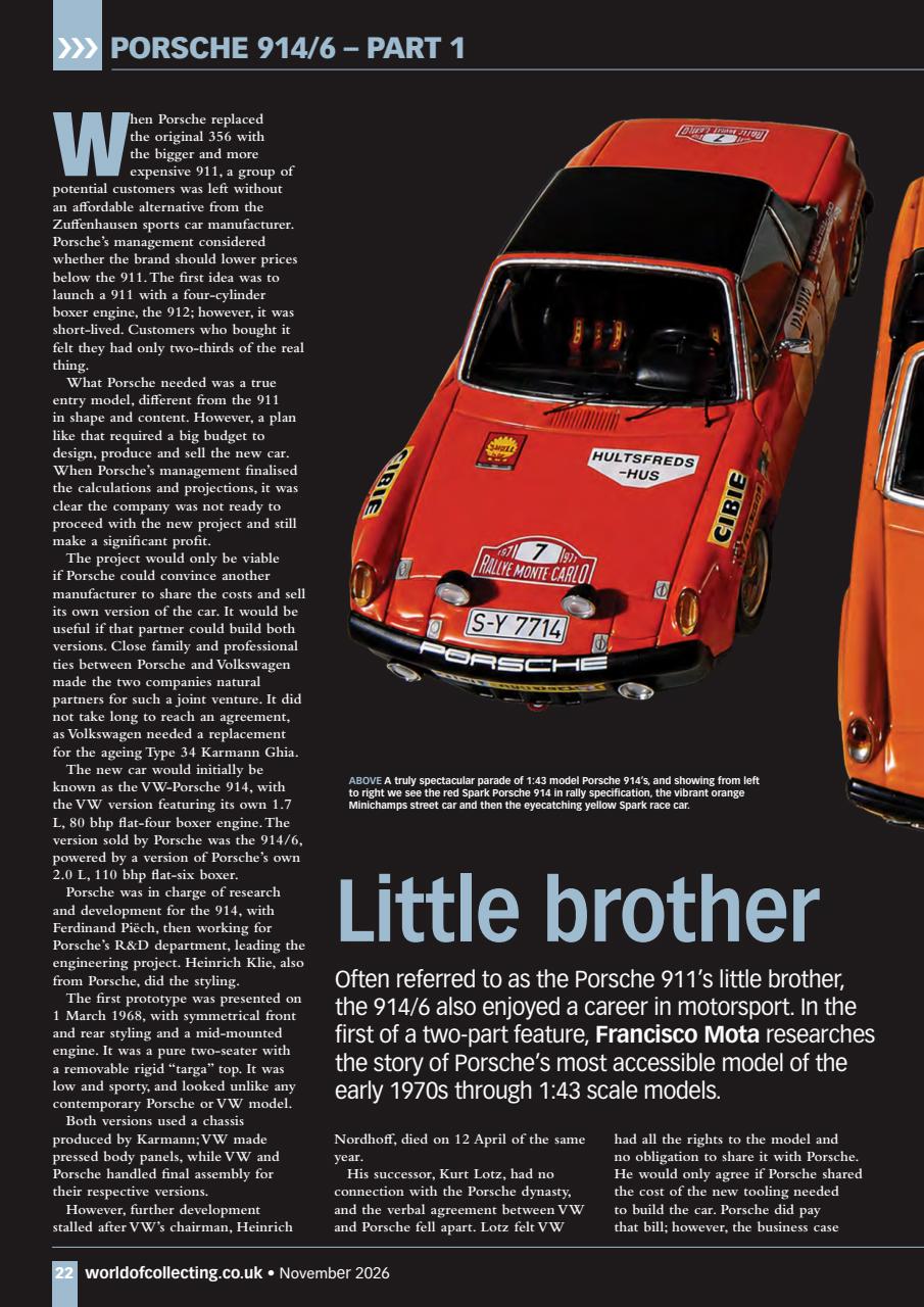 Diecast Collector Preview Pages