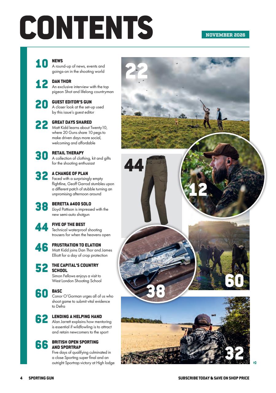 Sporting Gun Preview Pages