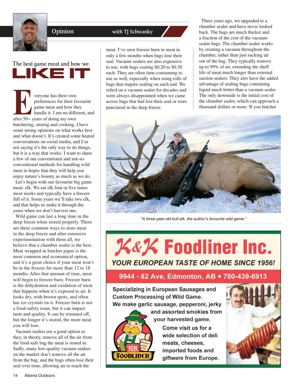 Alberta Outdoors Preview Pages