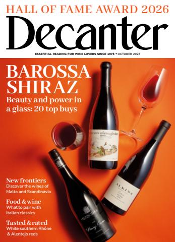 Decanter issue October 2026