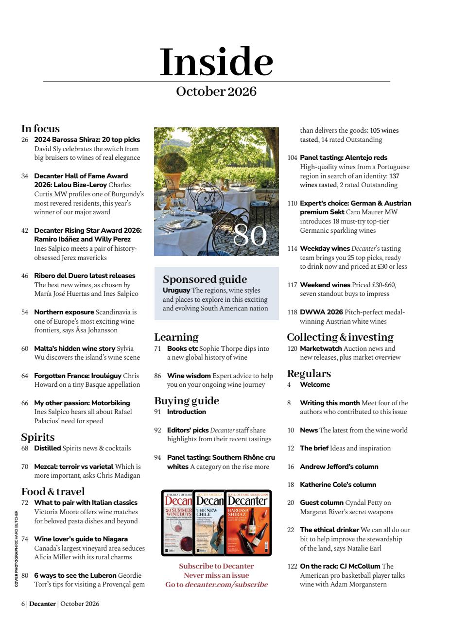 Decanter Preview Pages