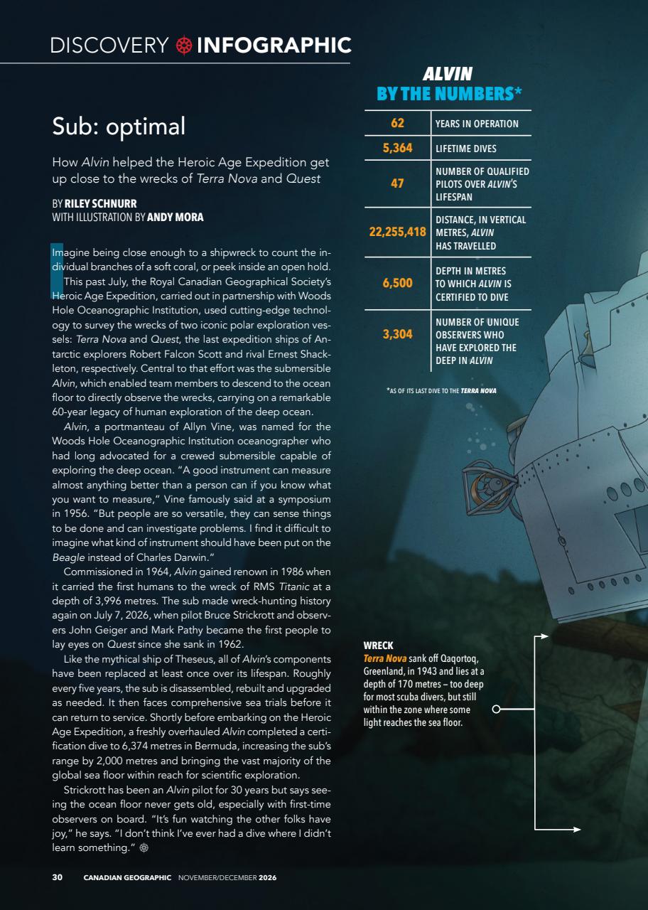 Canadian Geographic Preview Pages