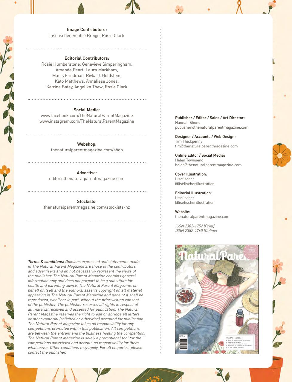 The Natural Parent Magazine Preview Pages