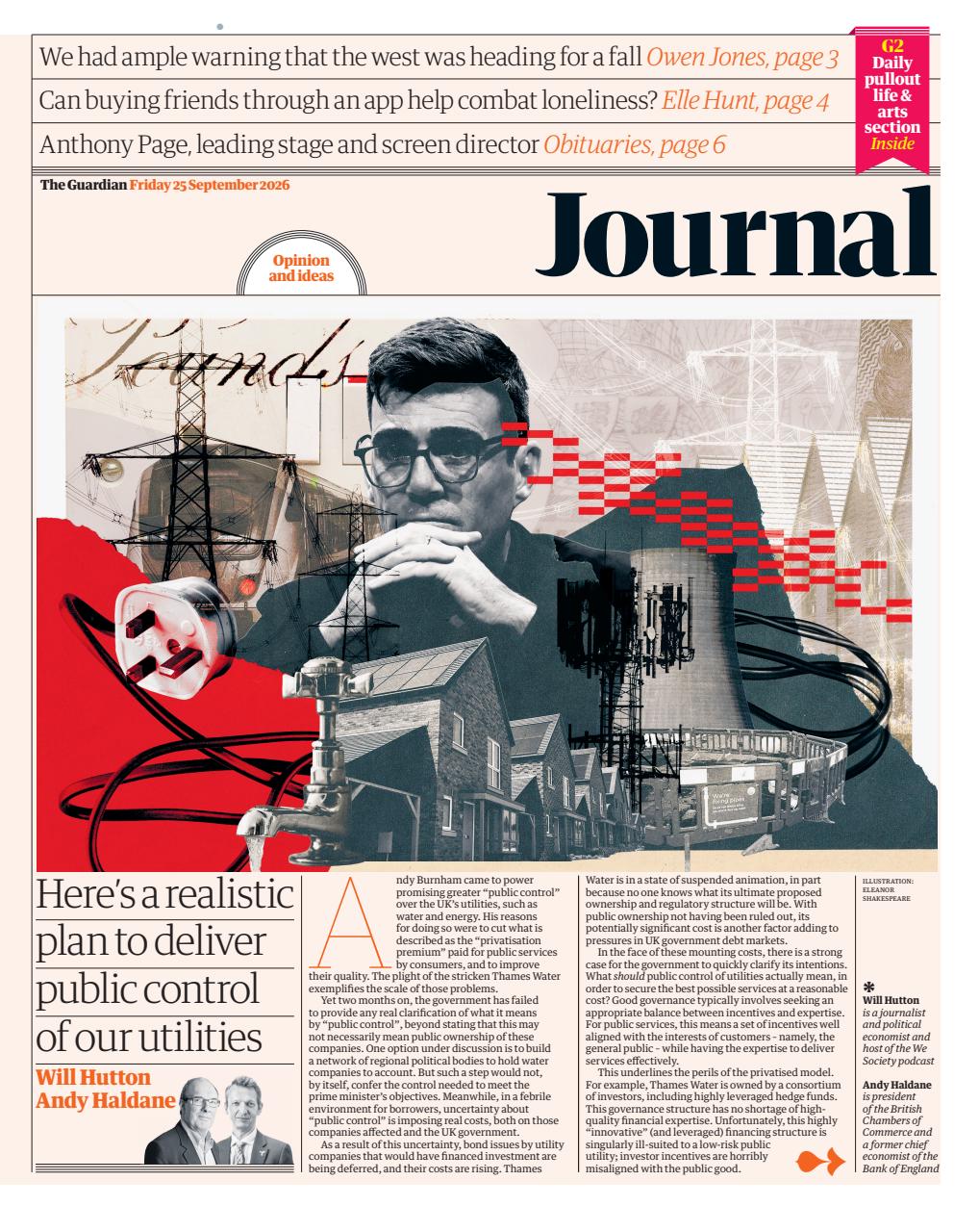 The Guardian Newspaper Preview Pages