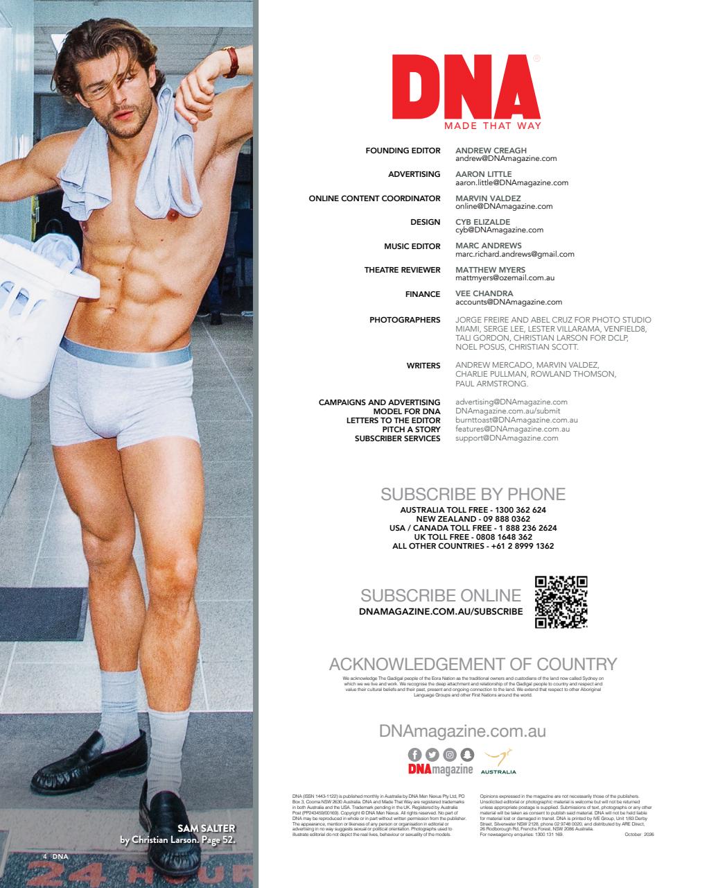 DNA Magazine Preview Pages