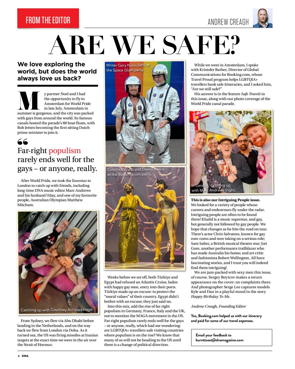 DNA Magazine Preview Pages