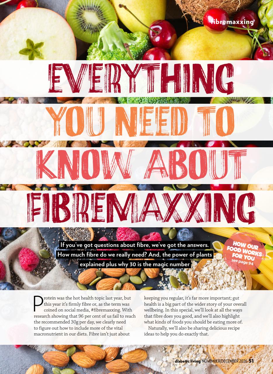 Diabetic Living Preview Pages