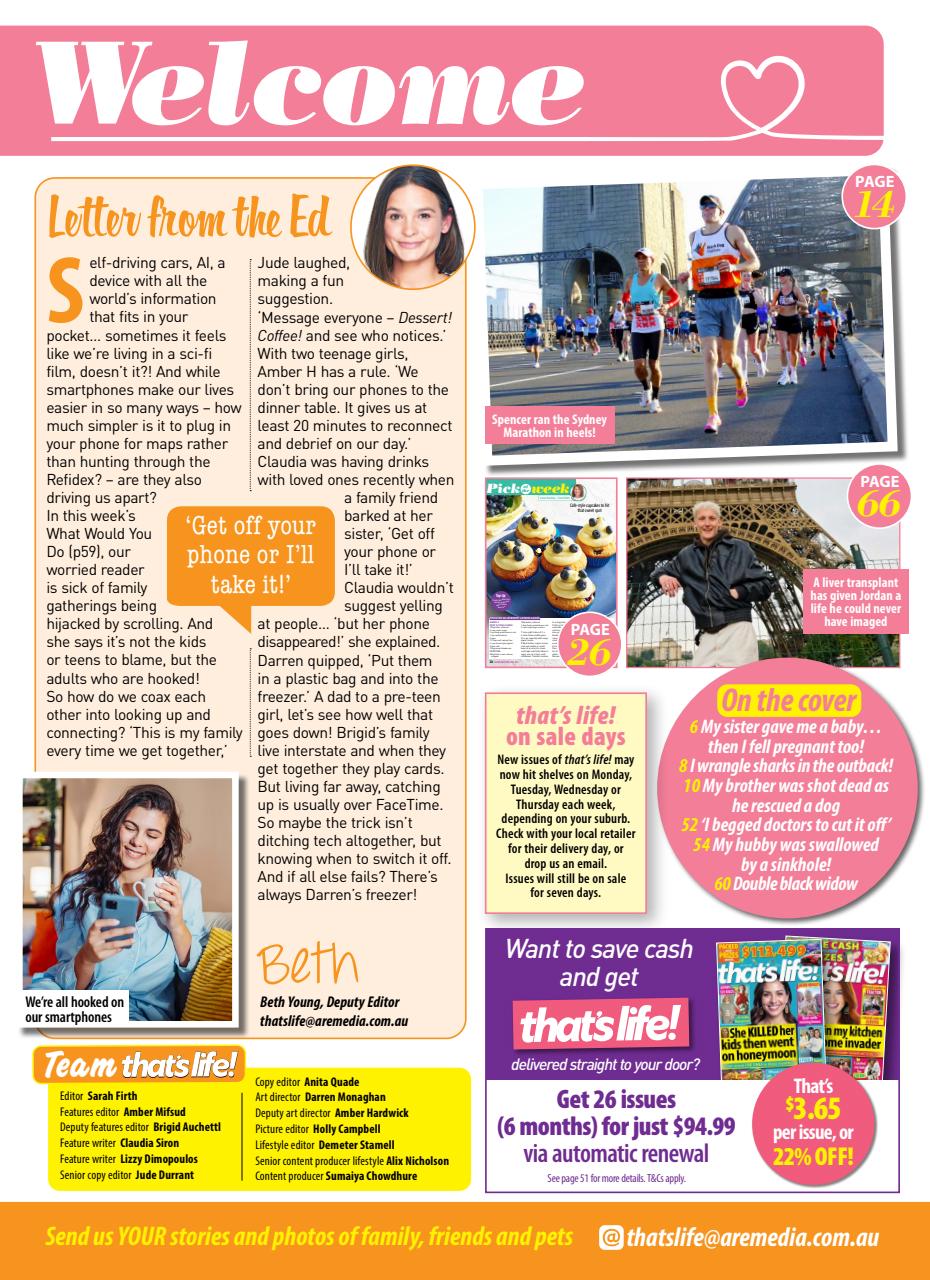 That’s Life! Preview Pages