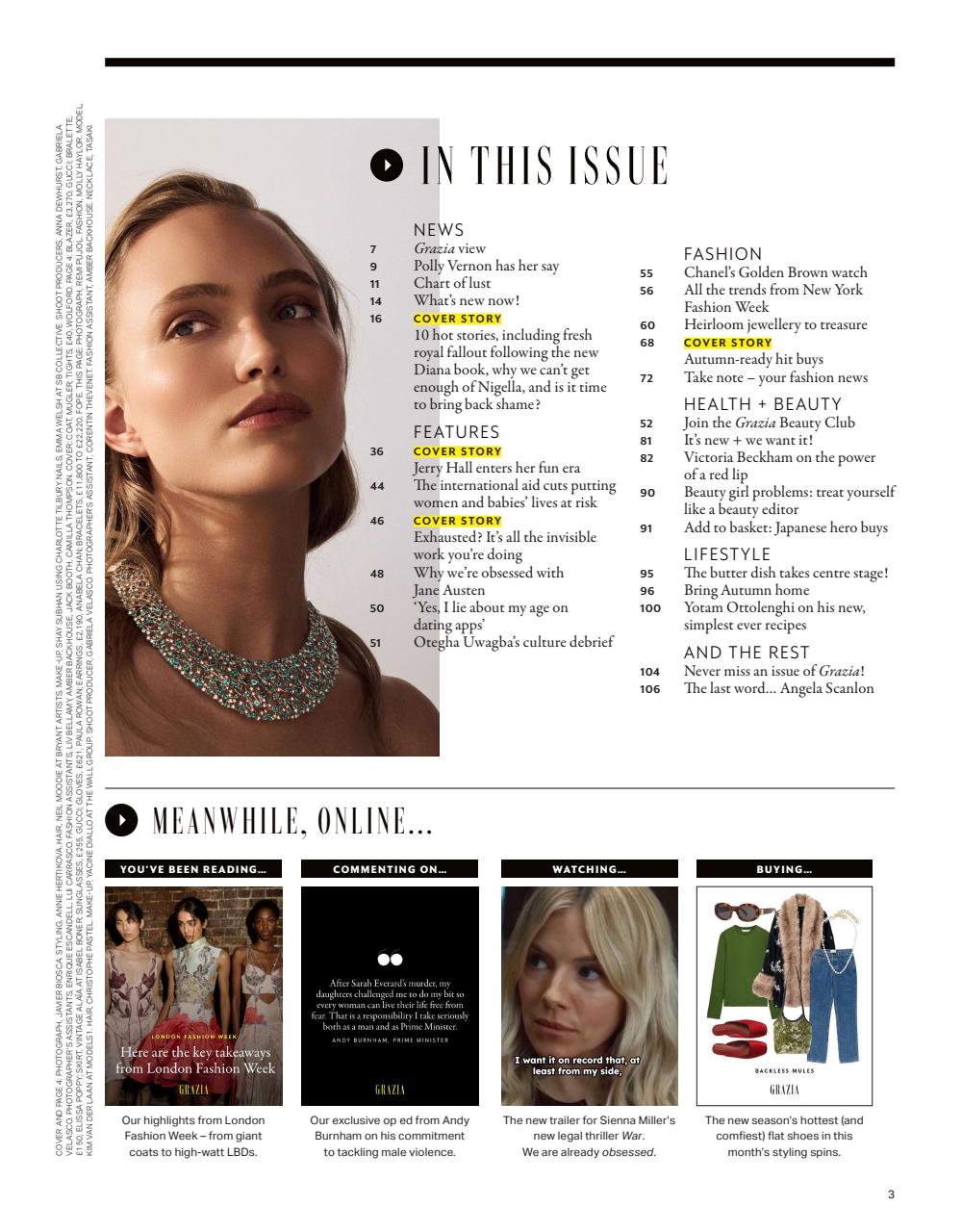 Grazia Preview Pages