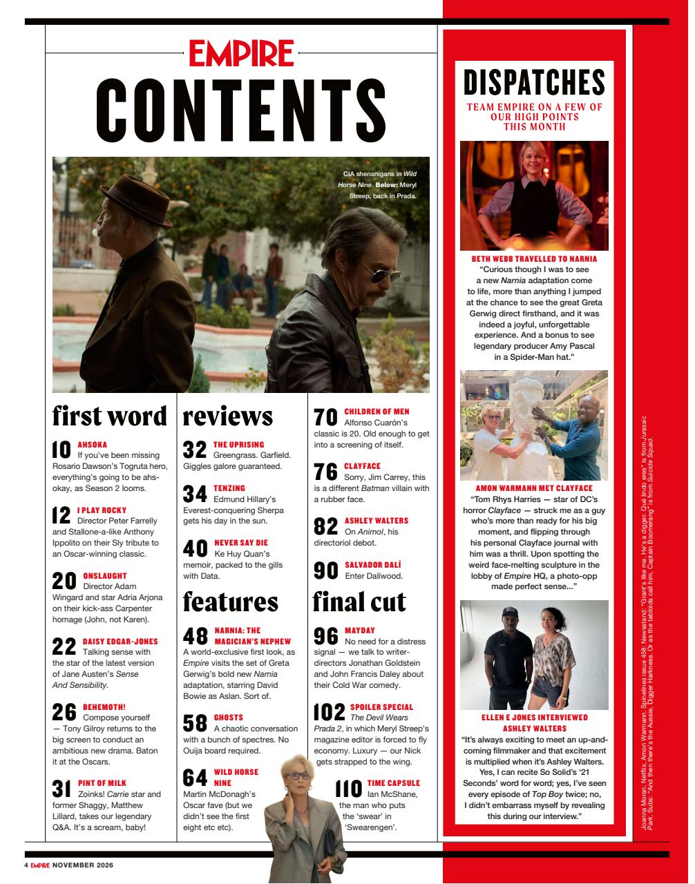 Empire Preview Pages