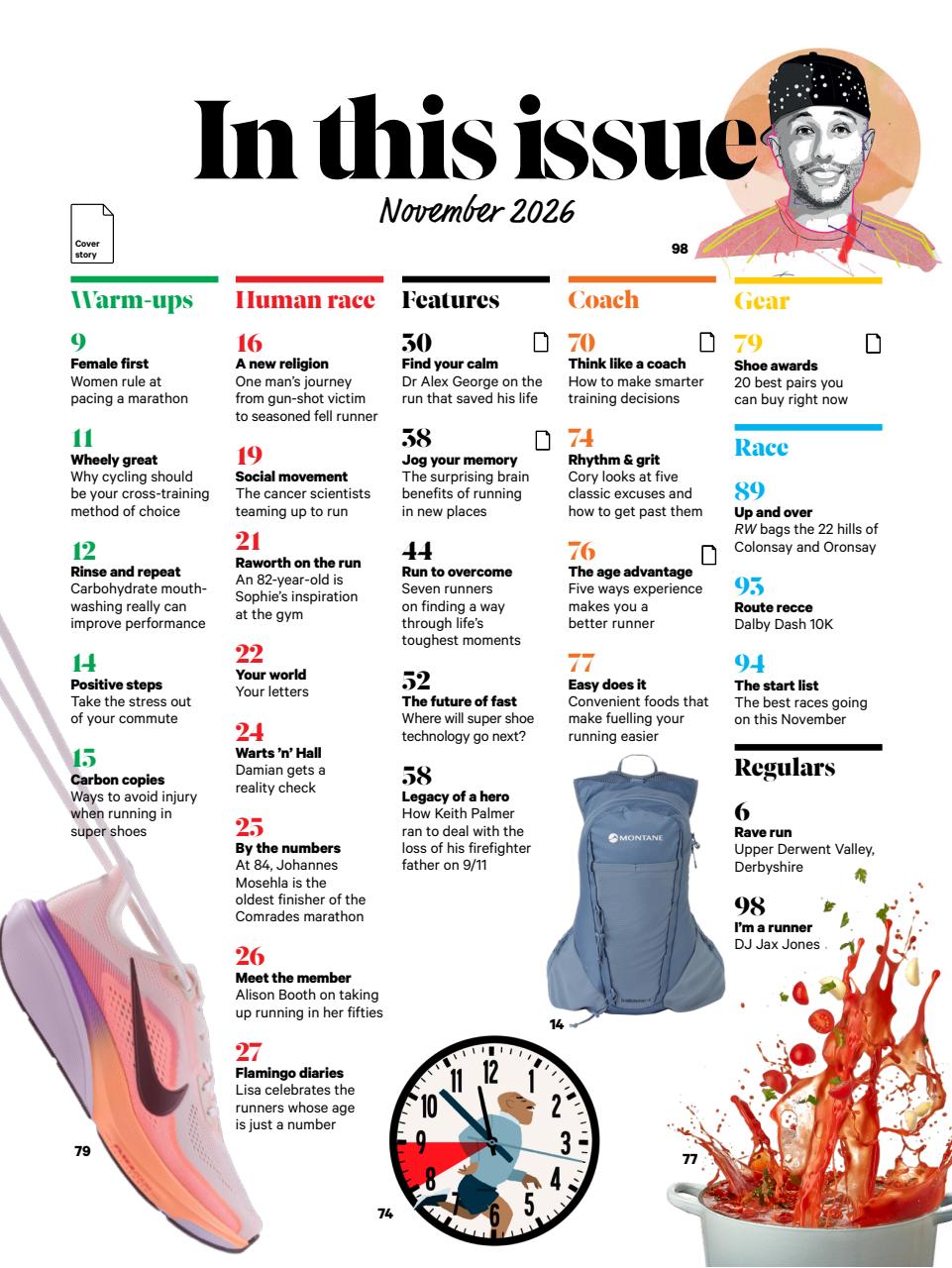 Runner's World Preview Pages