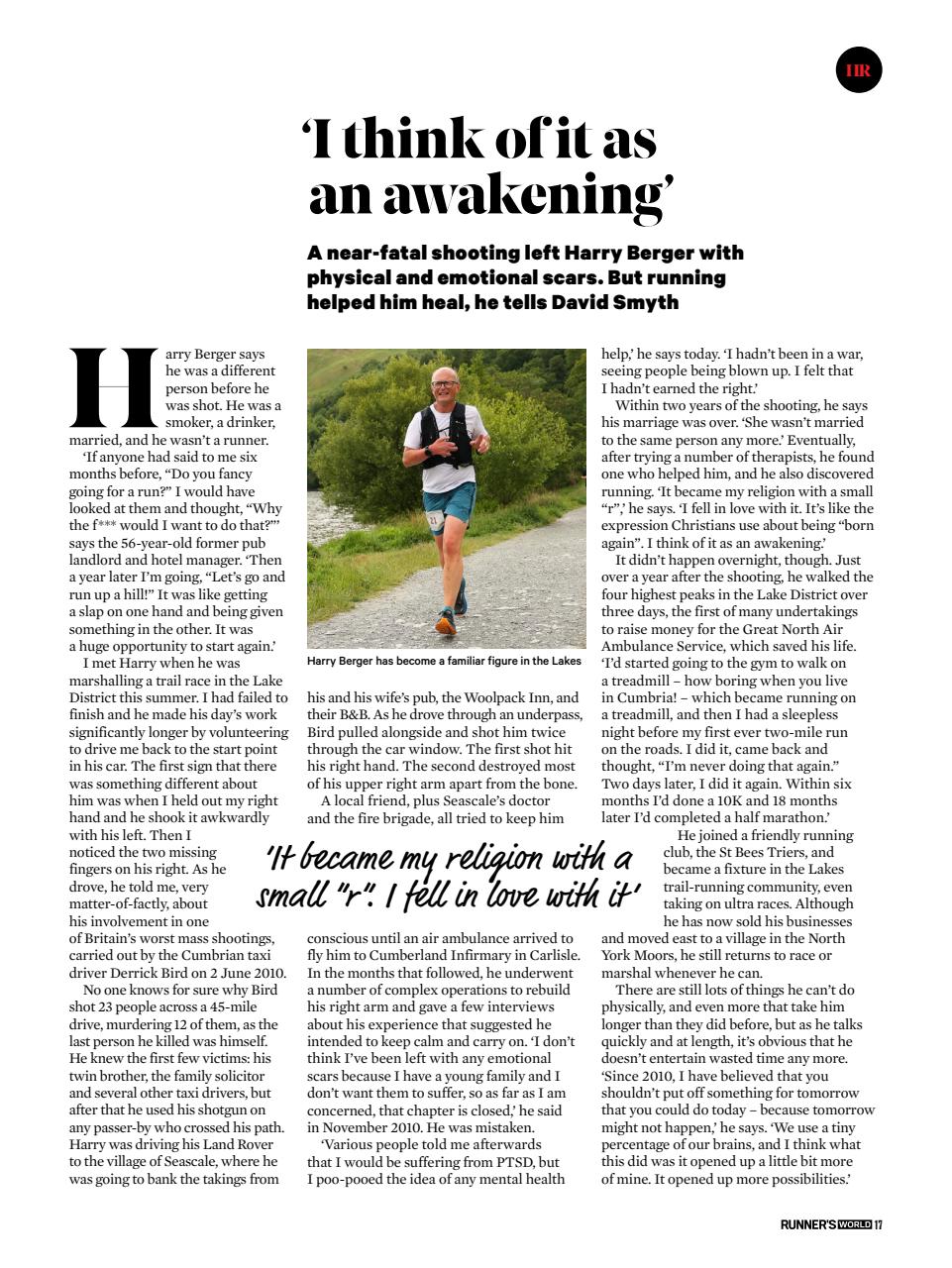 Runner's World Preview Pages