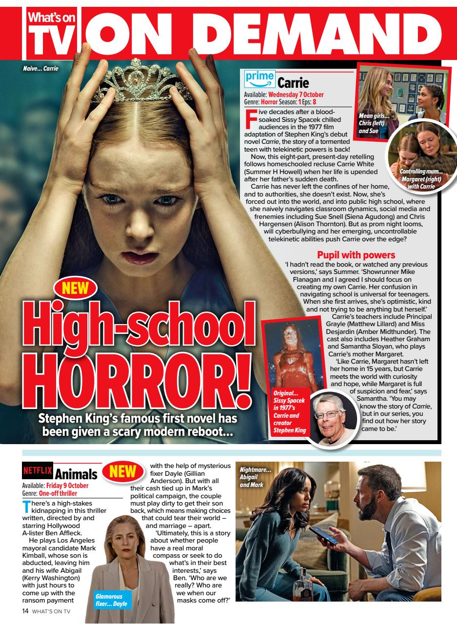 What's on TV Preview Pages